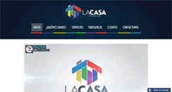 Desktop Screenshot of lacasastudio.com.co